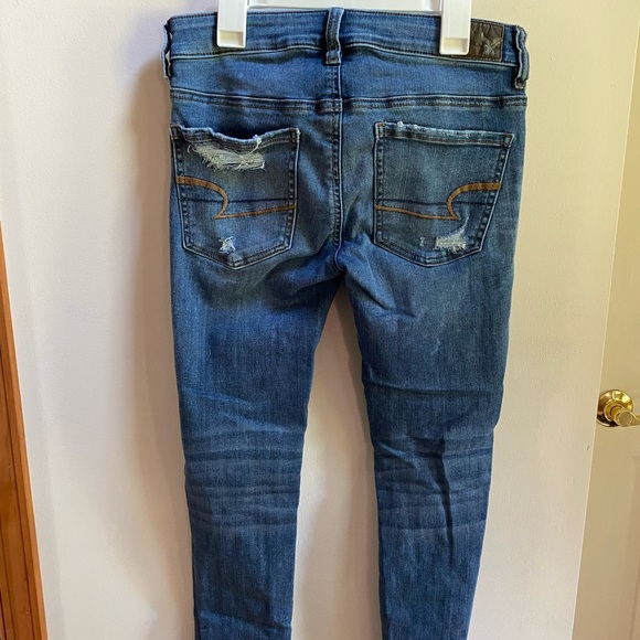 American Eagle Ankle Height Stretchy Jeggings Size 4 - Picture 3 of 4